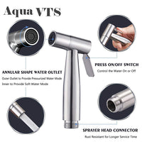 Spray Bidet , Shattaf, Including T Adapter for Easy Installation